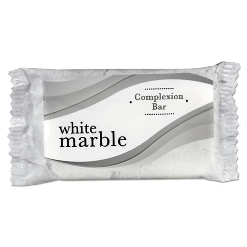 White Marble Dial® Amenities Cleansing Soap, Pleasant Scent, # 3-4 Individually Wrapped Bar, 1,000-carton