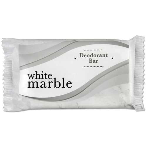WHITE MARBLE Dial® Basics Deodorant Bar Soap, # 1 1-2 Individually Wrapped Bar, 500-carton