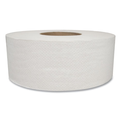 Morcon Tissue Jumbo Bath Tissue, Septic Safe, 2-ply, White, 500 Ft, 12-carton